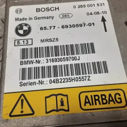 31693059700J блок управления AirBag (SRS) BMW 1 E81 E87 2004