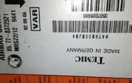 H4T9B05BJB4 блок управління AirBag (SRS) BMW 3 E46 2003