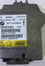 911025801 блок управления AirBag (SRS) BMW 3 E90 E91 2010