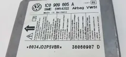 1C0909605A03C блок управління AirBag (SRS) Volkswagen Transporter - Caravelle T5 2006