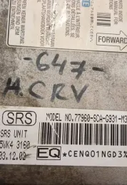 CEQQ01NGD3X блок управління AirBag (SRS) Honda CR-V 2004