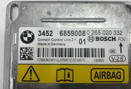 0265020332 блок управления AirBag (SRS) BMW X3 F25 2013
