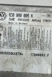 17040803F блок управления AirBag (SRS) Volkswagen Polo 2004