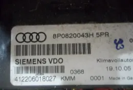 Блок управления климат-контролем Audi A3 8P AXW