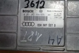 Блок управления двигателем 8D0907557B Audi A4 ADP