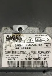 543980 AirBag (SRS) control unit Citroen C4 I 2006
