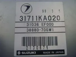 31036EF000 блок управления двигателем Subaru Vivio