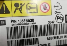 088791 блок управления AirBag (SRS) Opel Mokka 2014