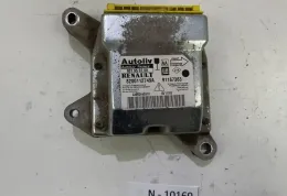 601959700 блок управления AirBag (SRS) Opel Vivaro 2005