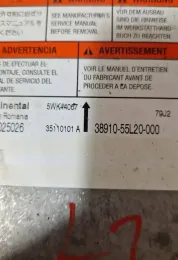 67800025026 блок управління AirBag (SRS) Suzuki SX4 2012