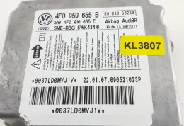 KL3807 блок управління AirBag (SRS) Audi A6 S6 C6 4F 2007