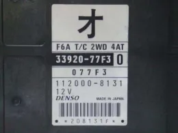 3392077F30 Suzuki Wagon, r engine control unit ECU