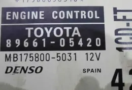 MB17580005031 блок управления ECU Toyota Avensis T220 1999