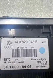 4L0910043 блок управління кондиціонера Audi Q7 4L 2007 р.в