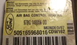 505165968016 блок управління AirBag (SRS) Ford Mondeo MK II 1999