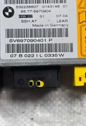 532238607 блок управления AirBag (SRS) BMW 7 E65 E66 2007