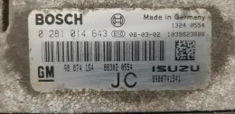 55560810 блок управления ECU Opel Astra H 2008