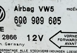 K2866 блок управления AirBag (SRS) Volkswagen Sharan 2001