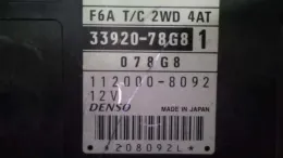 3392078G81 блок управления двигателем Suzuki
