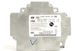 337139103 блок управления AirBag (SRS) Hyundai Kona I 2017