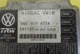 391135 блок управления AirBag (SRS) Volkswagen PASSAT B6 2009