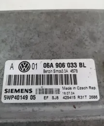 Блок керування ECU 06A906033BL ecu vw 5wp4014903 immo off