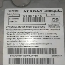 51873889 блок управління AirBag (SRS) Fiat Bravo 2007