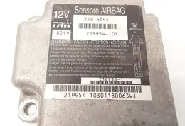 219954 блок управления AirBag (SRS) Fiat Croma 2008