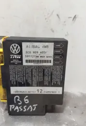 3C1909605F блок управления AirBag (SRS) Volkswagen PASSAT B6 2009