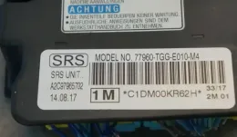 77960TGGE010M4 блок управления AirBag (SRS) Honda Civic X 2017