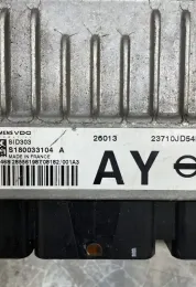 33710JD54D блок управления ECU Nissan Qashqai 2009