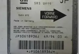 JPS0618936J блок управління AirBag (SRS) Opel Astra F 1991 - фото
