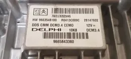 9695843380 блок управления ECU Citroen C5 2009