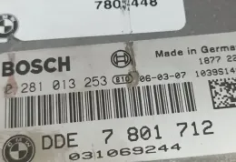 Блок управления 7801712 bmw e60 e61 3.0 0281013253