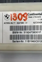 11B1960C01201 блок управления AirBag (SRS) BMW X3 F25 2012