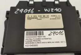 A0215450832 блок управління коробкой передач Mercedes-Benz E W210 1999 р.в. - фото