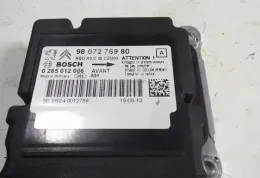 0285012006 блок управления AirBag (SRS) Peugeot 2008 I 2013 - фото