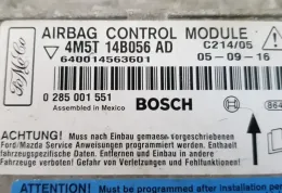 4M5T15B056AD блок управління AirBag (SRS) Ford Focus 2007