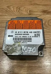 500505180393 блок управління AirBag (SRS) Mercedes-Benz E W211 2005