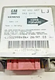 NR1740 блок управления AirBag (SRS) Opel Omega B2 1999