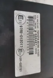 626487000 блок управления AirBag (SRS) Toyota Corolla Verso AR10 2008