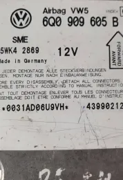 43990212E блок управління AirBag (SRS) Volkswagen PASSAT B5 1999