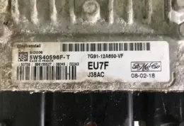 Блок управления 7G91-12A650-VF ford mondeo mk4 2.0 tdci 5ws40596f-t