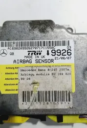 20169820 блок управления AirBag (SRS) Mercedes-Benz A W169 2005