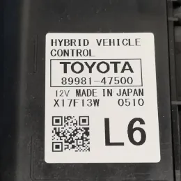 8998147500 блок управления Toyota