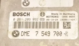 Блок управления 0261209092 bmw e63 7549700 7549700-01