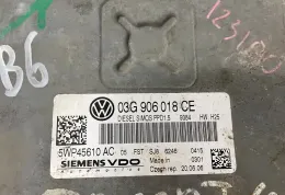 5WP445610AC блок управління двигуном Volkswagen PASSAT B6 2006