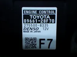 8966128F70 блок управления двигателем Toyota