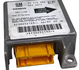 09114586BF блок управління AirBag (SRS) Opel Corsa B 1997