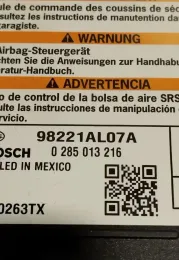 98221AL07A блок управління AirBag (SRS) Subaru Outback (BS) 2016